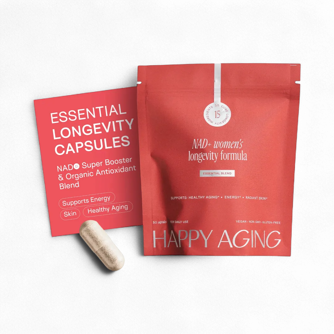 Happy Aging | NAD+ Essential Longevity Formula