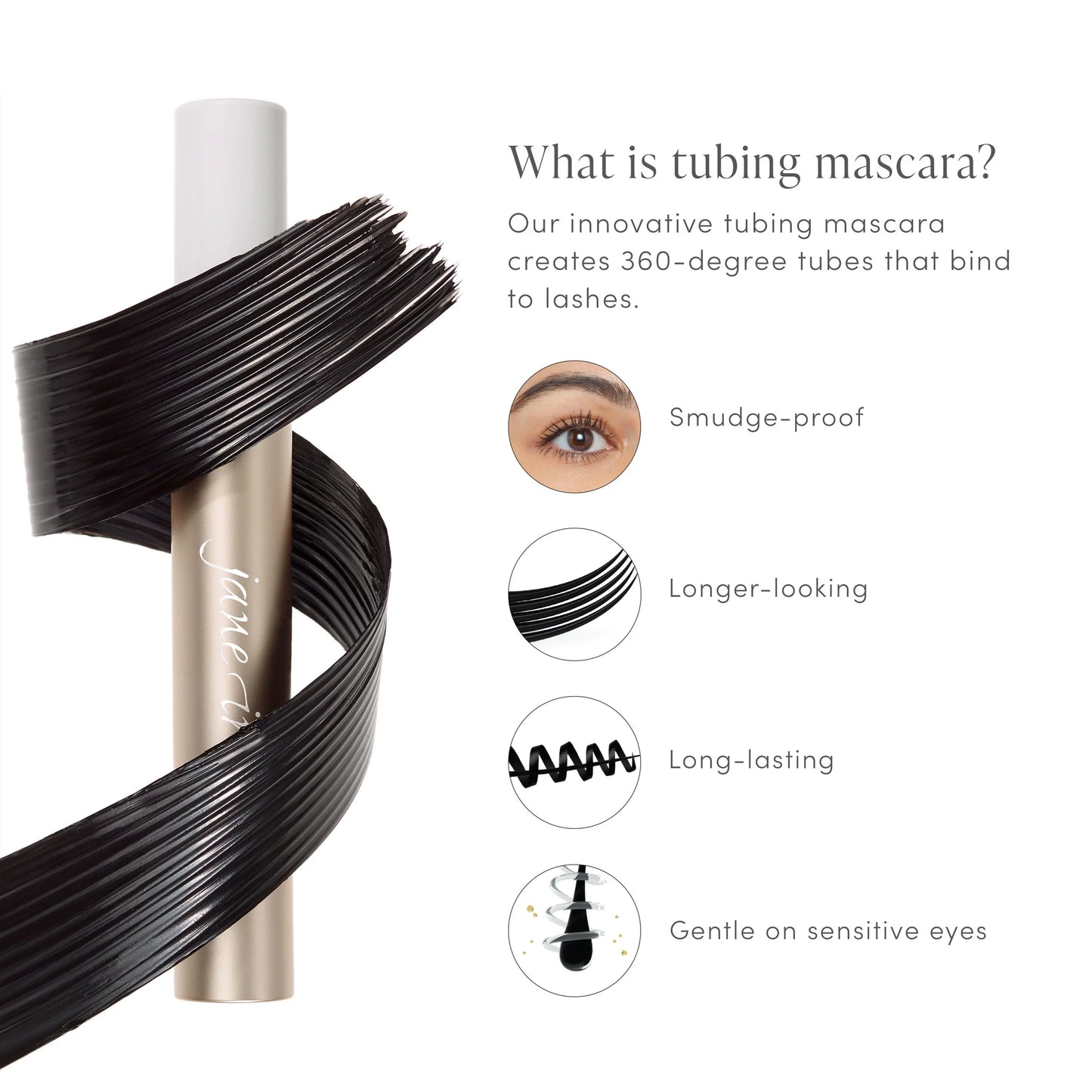 Jane Iredale | Lash Fixation Tubing Mascara
