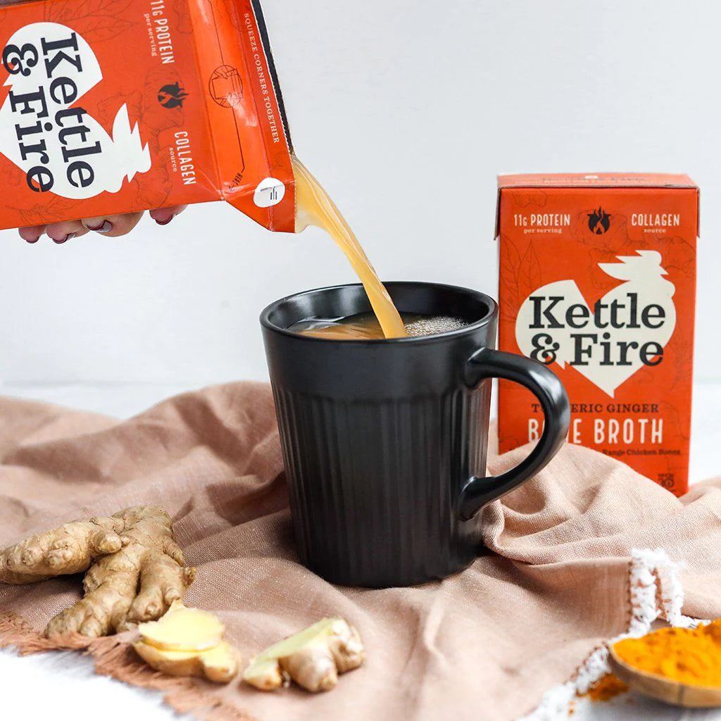Kettle & Fire | Chicken Turmeric Ginger Bone Broth