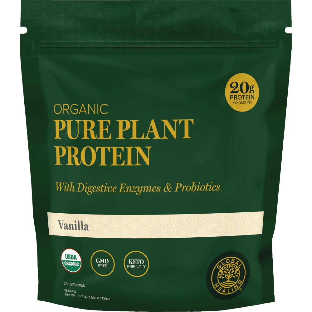 Global Healing | Organic Plant Protein Powder