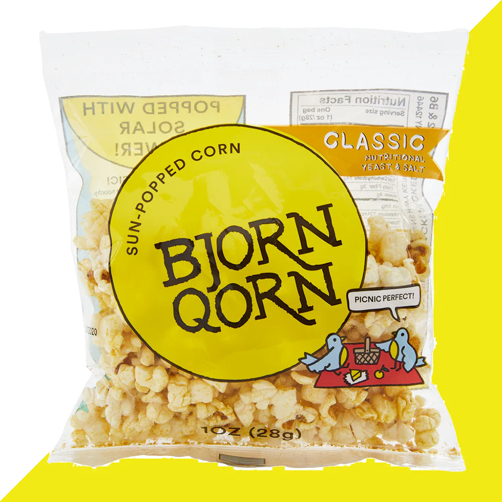 Bjorn Qorn | Gourmet Popcorn