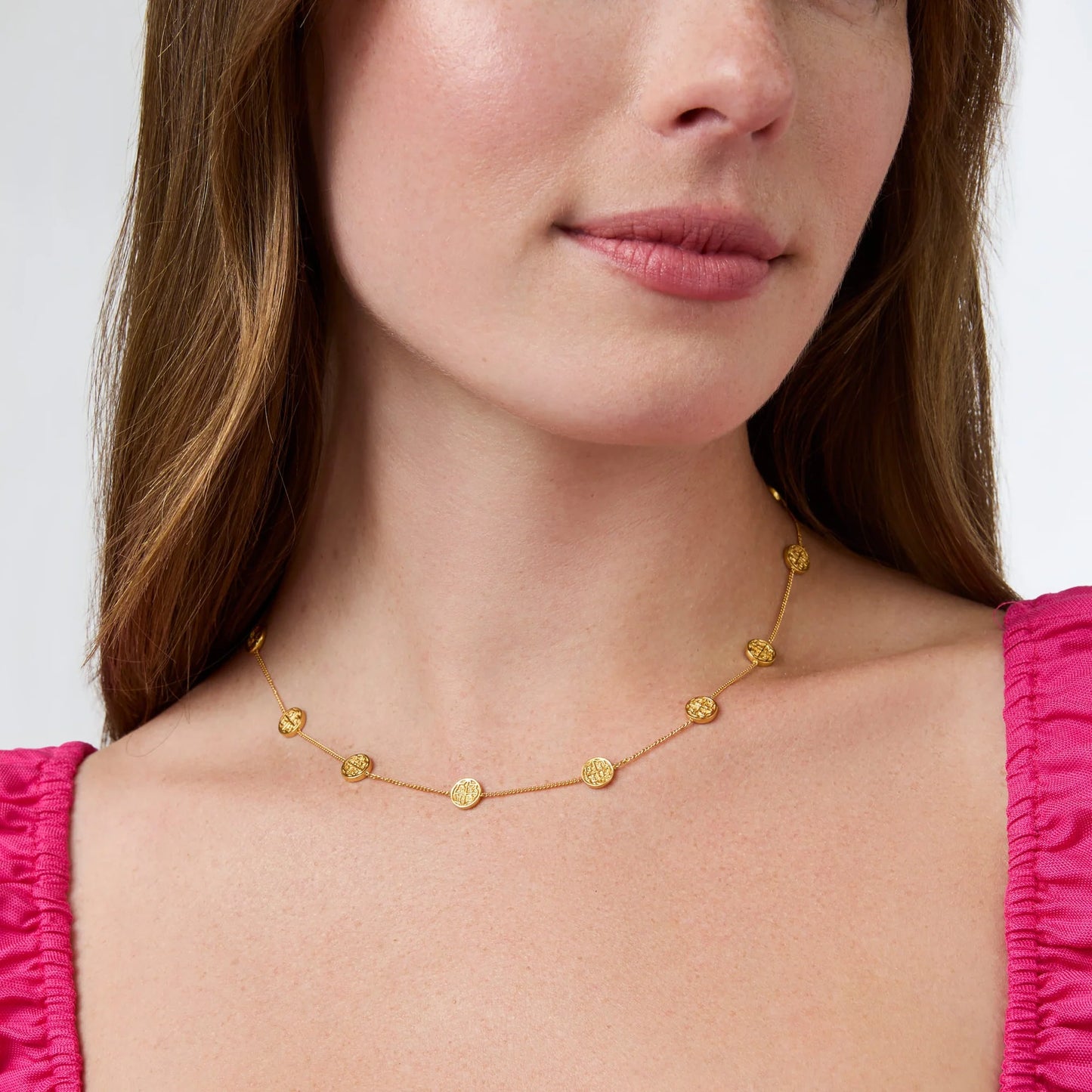 Julie Vos | Valencia Delicate Station Necklace