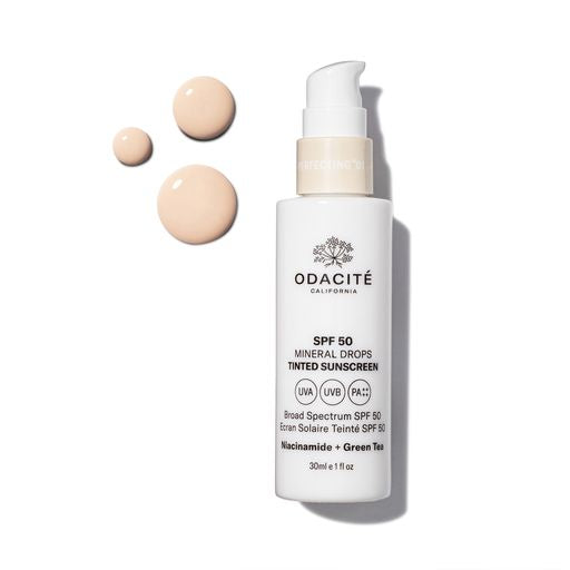 Odacité | SPF 50 Tinted Sunscreen Mineral Drops