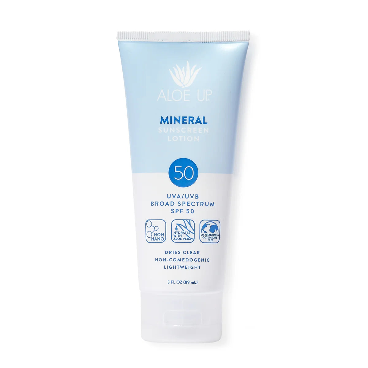 CGT | Aloe Up Mineral SPF 50 Sunscreen Lotion 3oz