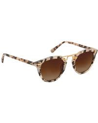 Krewe Sunglasses | Beau 24k Matte Oyster Polarized