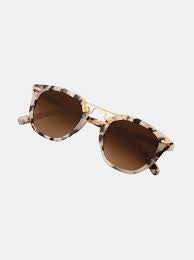 Krewe Sunglasses | Beau 24k Matte Oyster Polarized