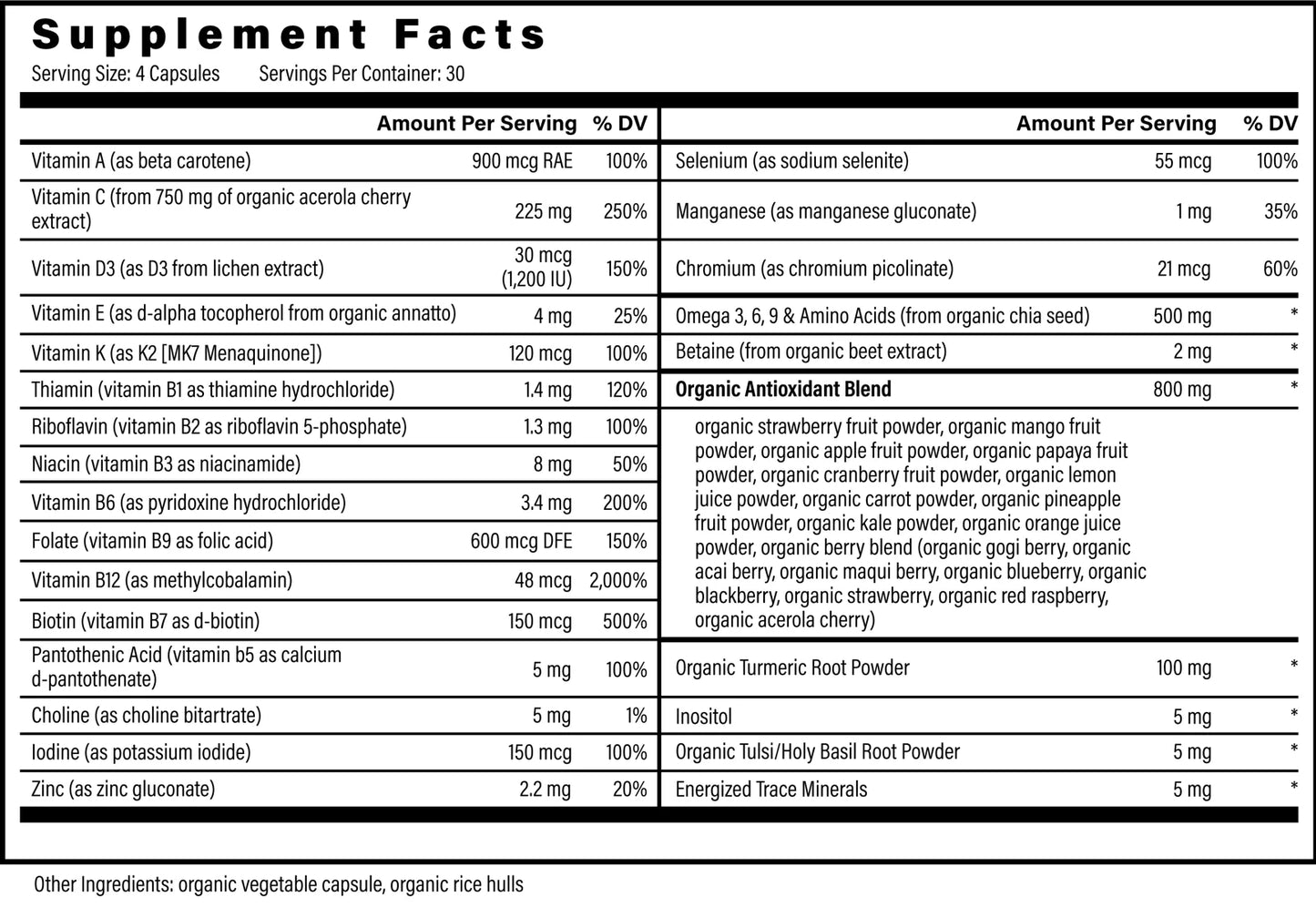 Global Healing | Multivitamin with Minerals