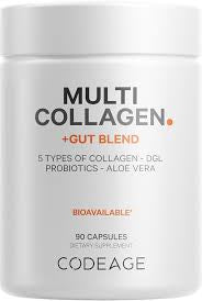 Codeage | Multi Collagen +Gut Blend
