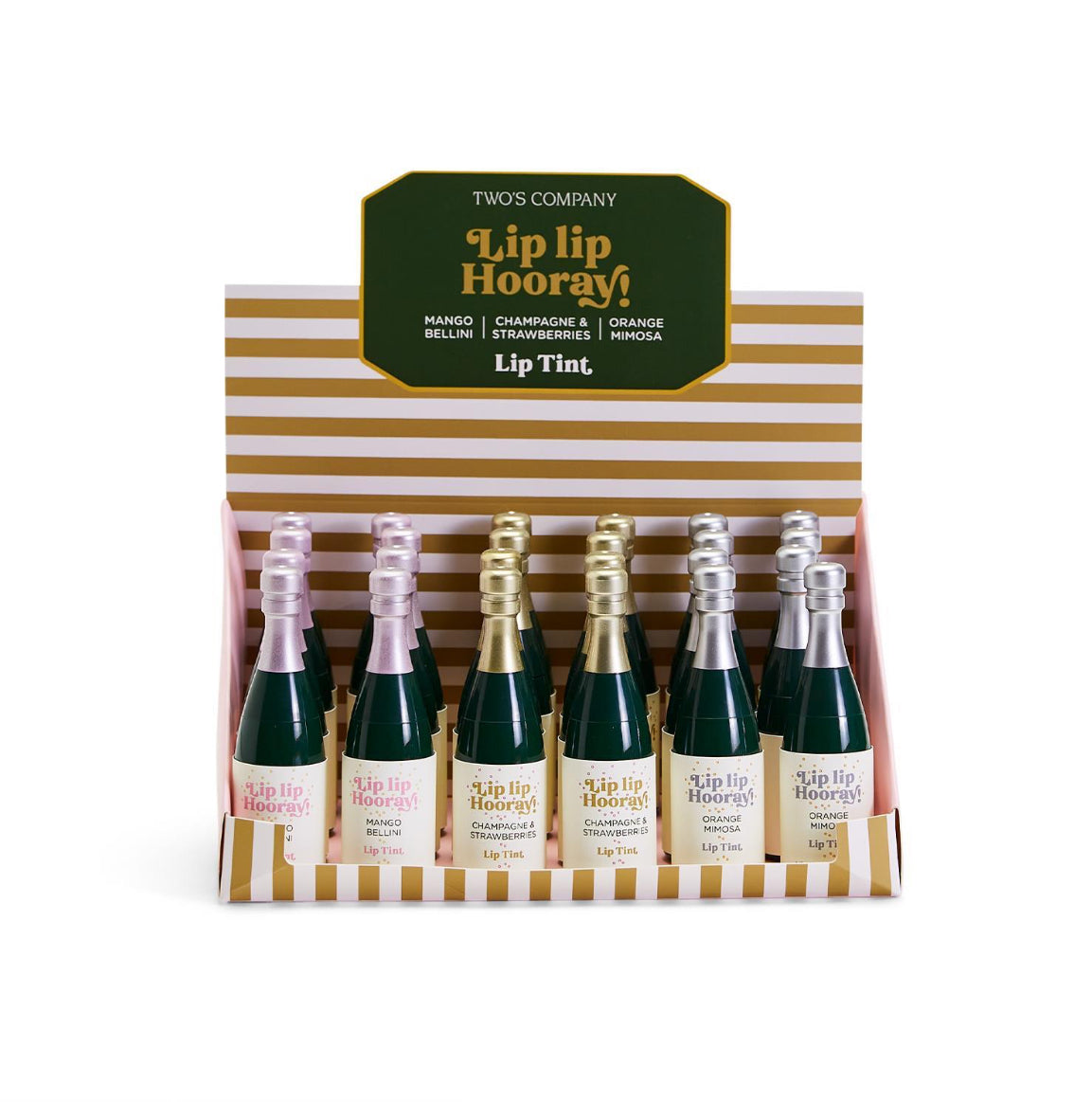 Two's Company | Champagne Bottle Lip Gloss Lip Lip Hooray