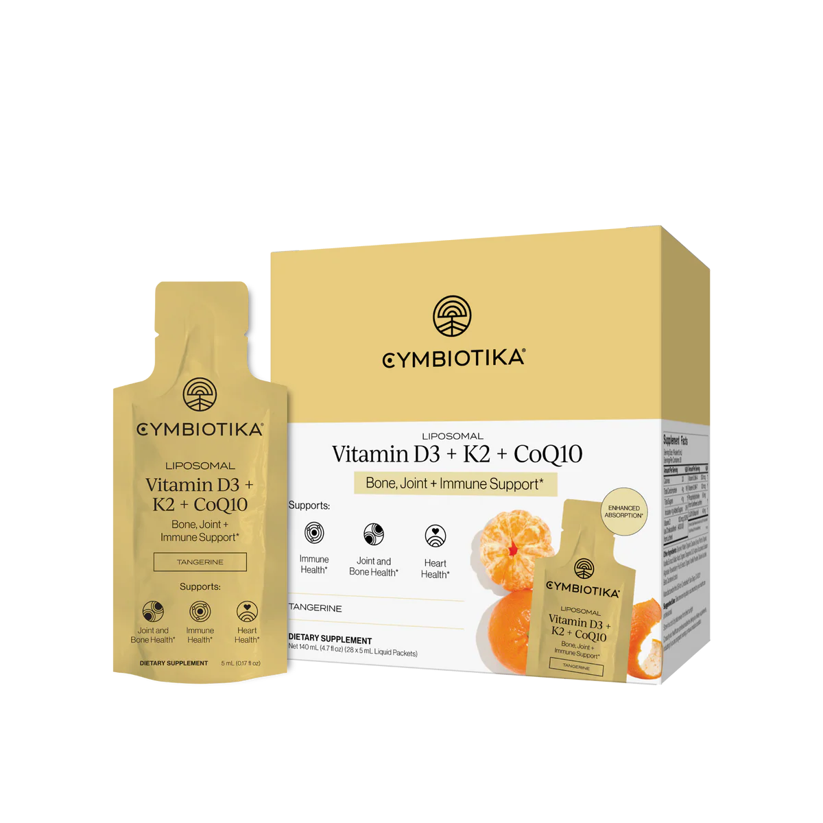 Cymbiotika | Vitamin D3 + K2 + CoQ10