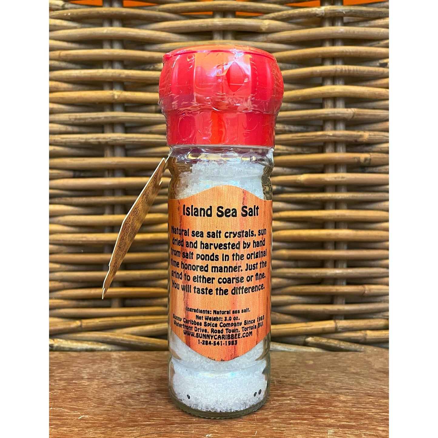 Sunny Caribbee | Island Sea Salt with Grinder