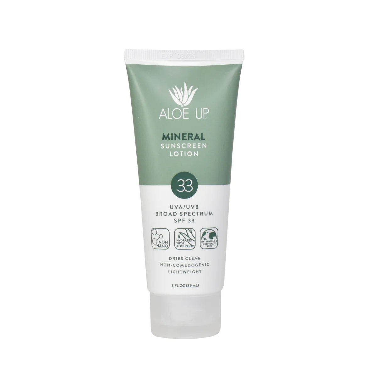 CGT | Aloe Up Mineral SPF 33 Lotion 3oz