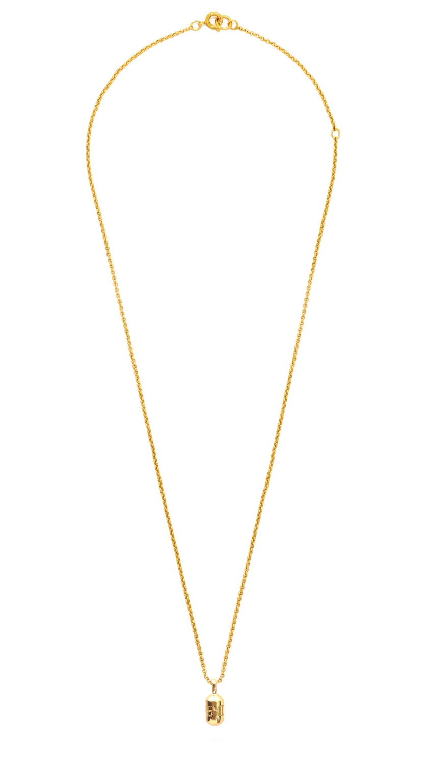 Sylvia Benson | Micro Fortune Buoy on 18" Micro Chain