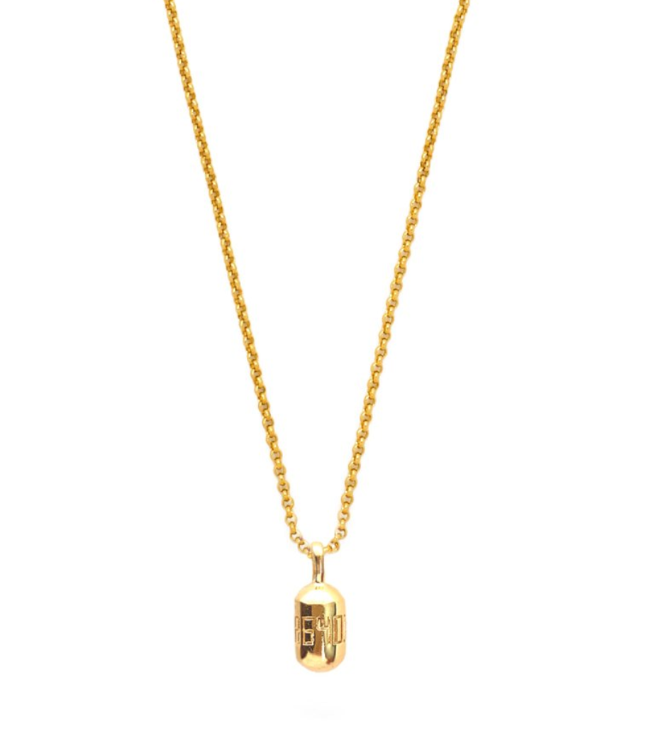 Sylvia Benson | Micro Fortune Buoy on 18" Micro Chain