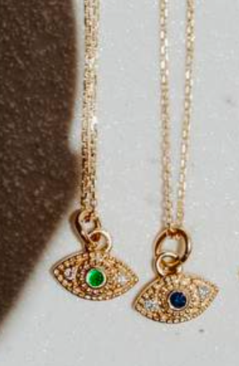 Katherine Stuart | Evil Eye Necklace
