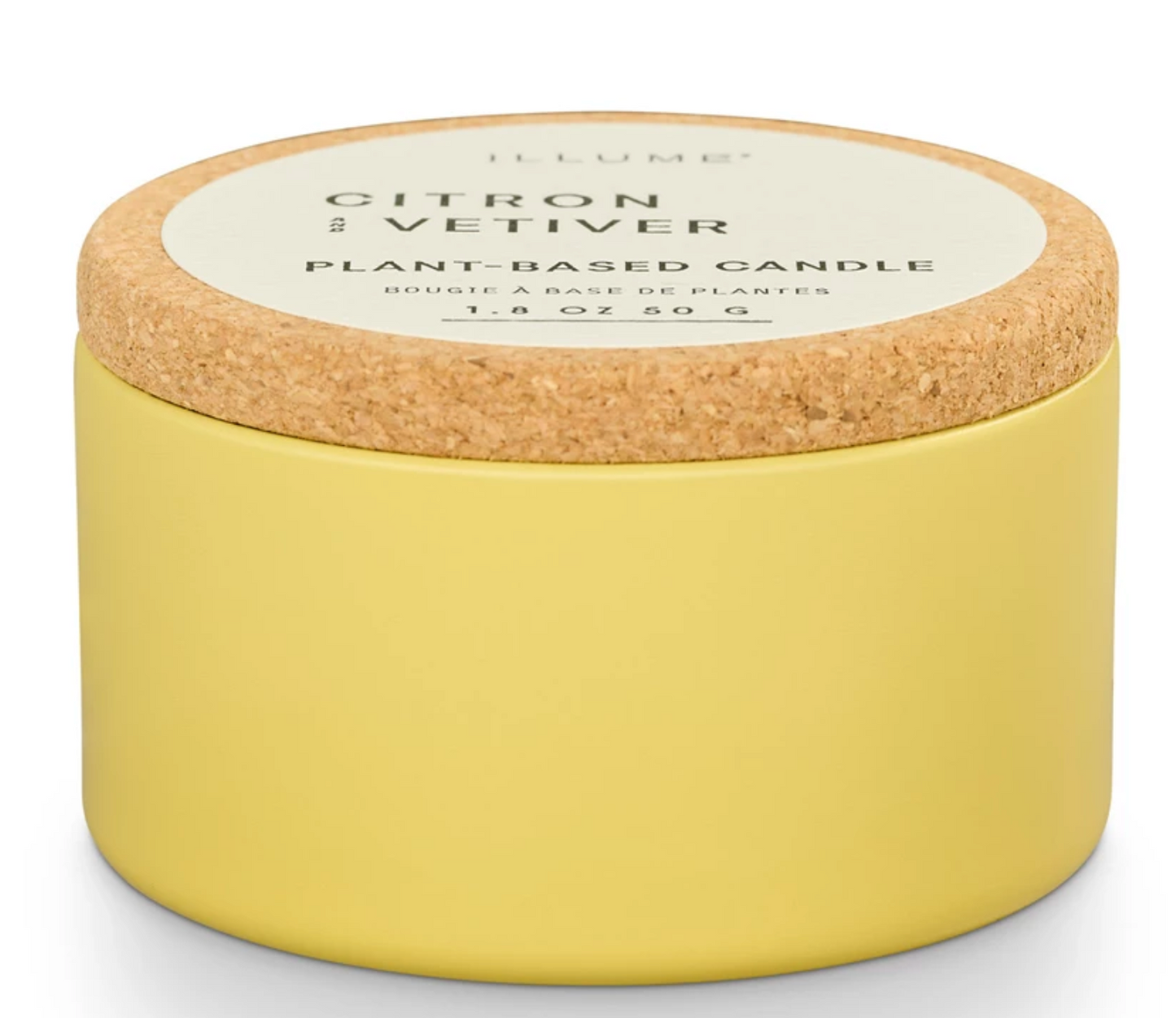 Illume | Citron and Vetiver Ceramic Candles