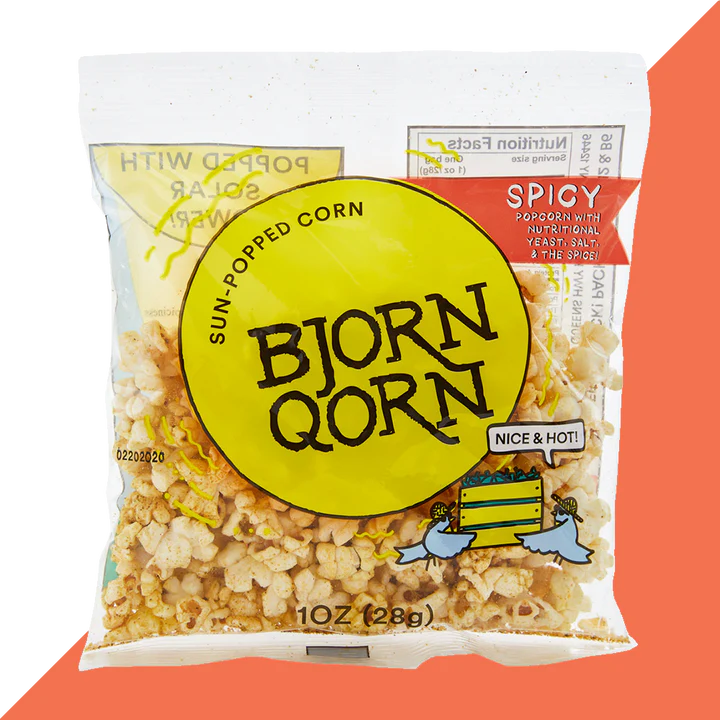 Bjorn Qorn | Gourmet Popcorn
