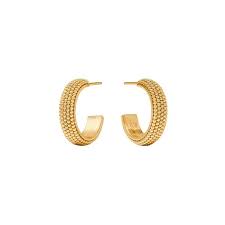 Julie Vos | Beaded Eternity Hoop Earrings