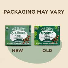 Four Sigmatic | Protect Gut Health Instant Coffee Mix with Chaga and Cordyceps