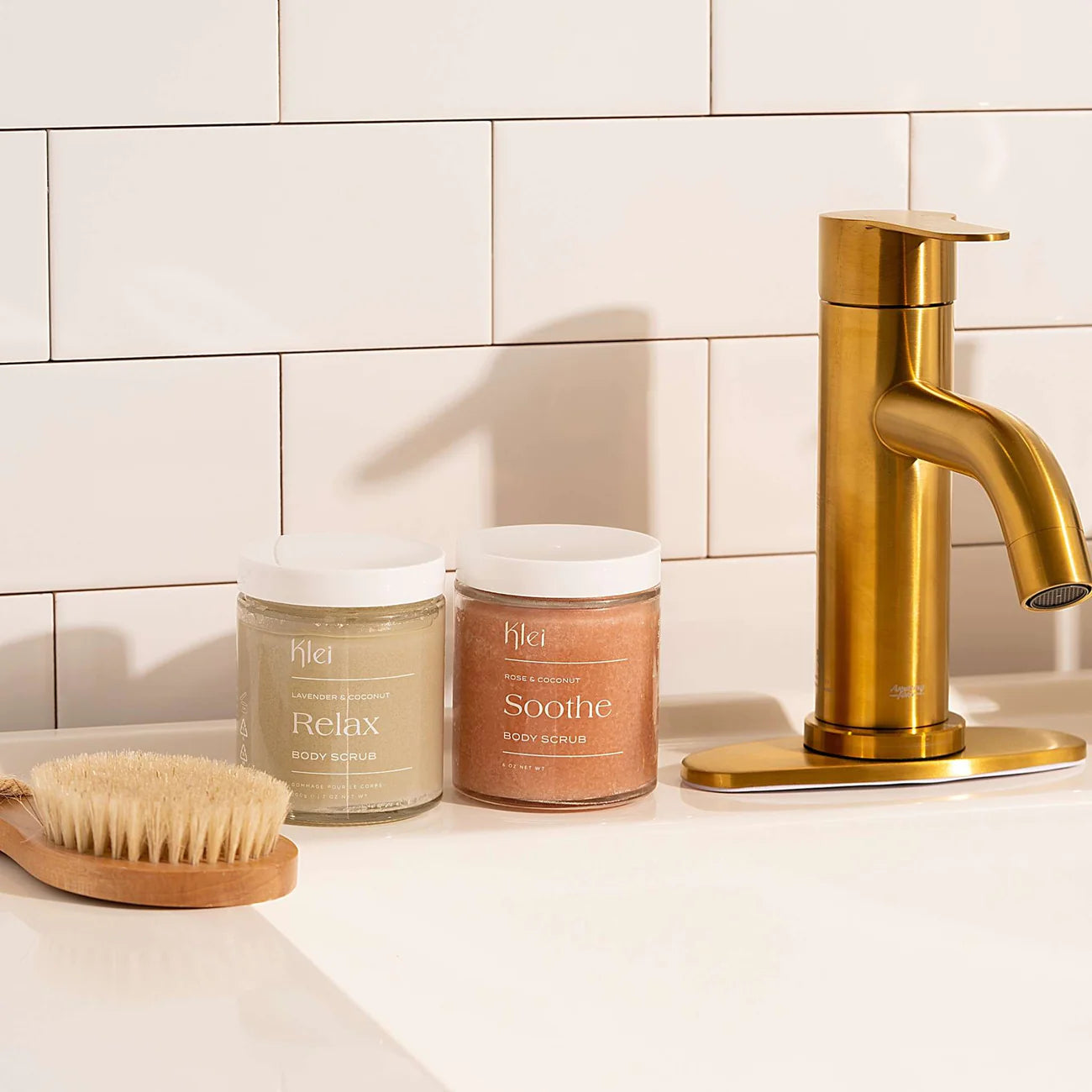 Klei | Soothe Rose and Coconut Body Scrub