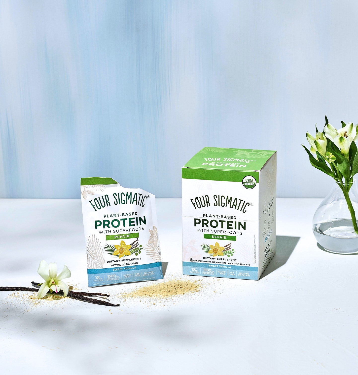 Four Sigmatic | Protein Packets - Sweet Vanilla