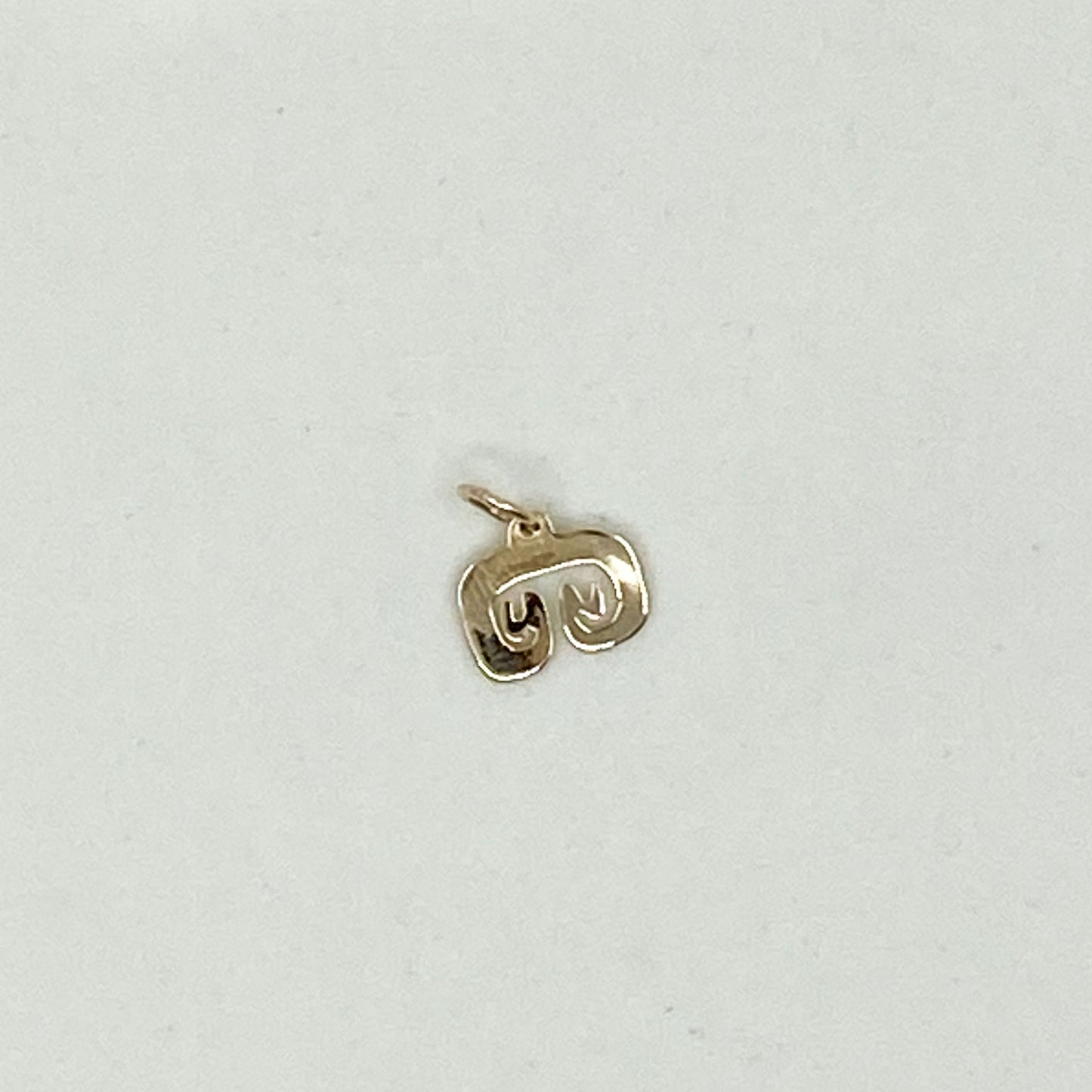 Golden Hour | 14k Gold #1 Petroglyph Pendant