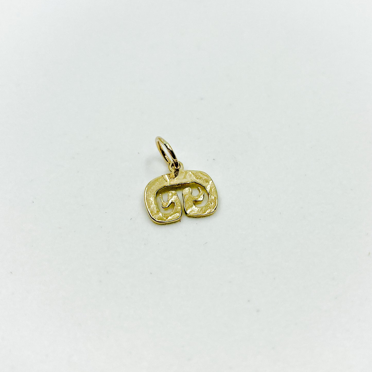 Golden Hour | Small Petroglyph Pendant (rough)