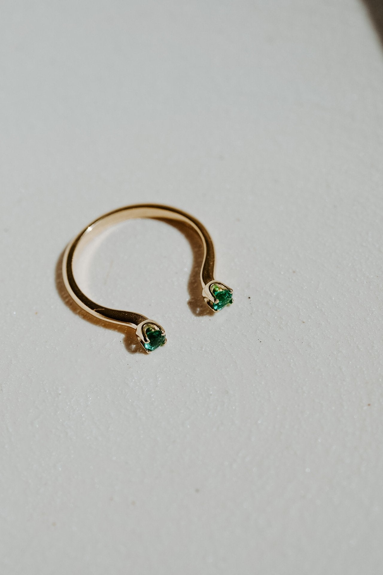 Katherine Stuart | Ella Ring Emerald Duo