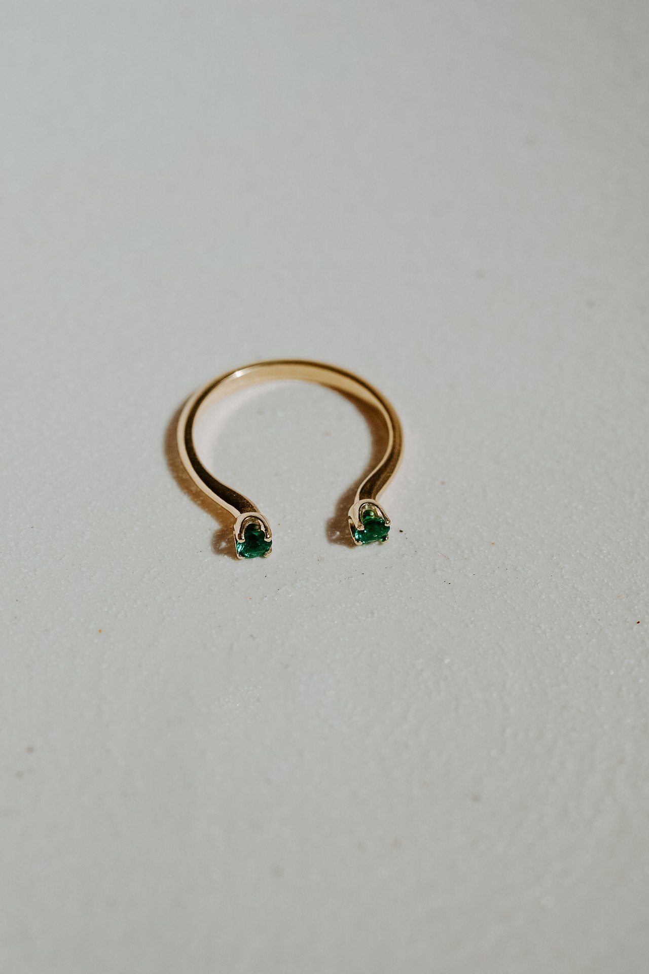 Katherine Stuart | Ella Ring Emerald Duo