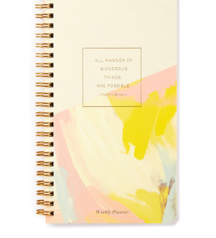 Compendium | Weekly Planner "All Manner of Wondrous Things Are Possible"