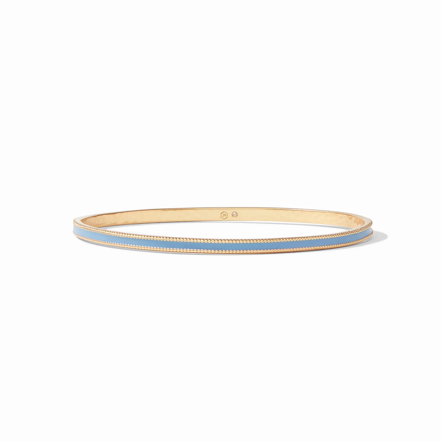Julie Vos | Marseille Bangle Blue Enamel