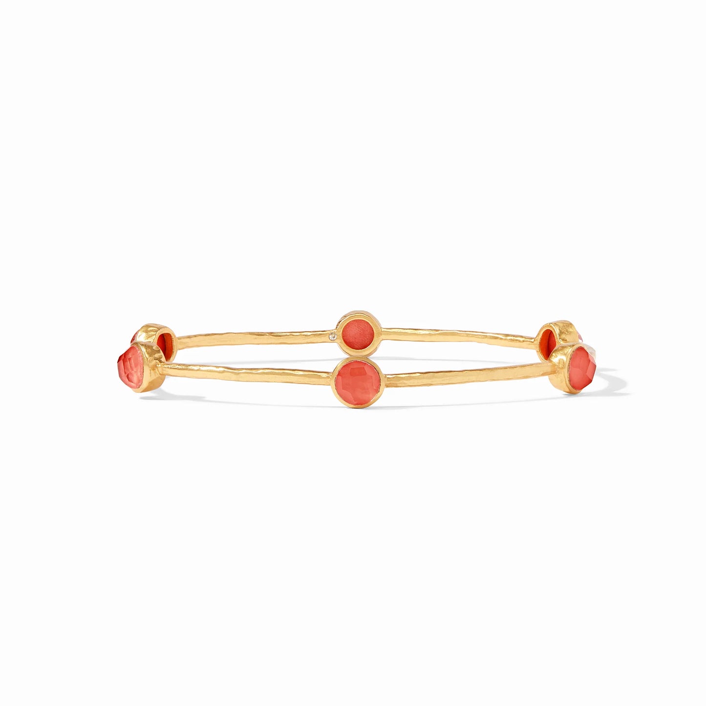 Julie Vos | Milano Bangle Iridescent Coral
