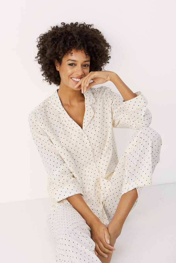 Part Two | Telma Pajamas Dark Navy Dot