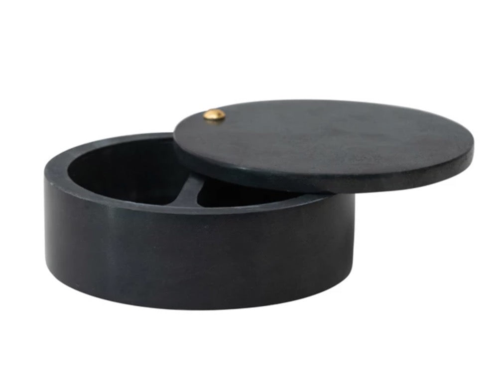 Creative Co-Op | Soapstone Salt Cellar