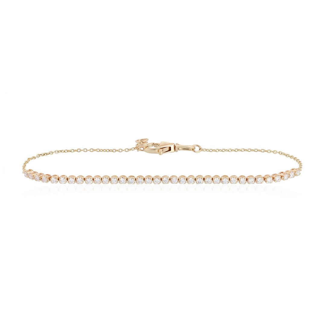 Mondrian | Diamond / Chain Tennis Bracelet