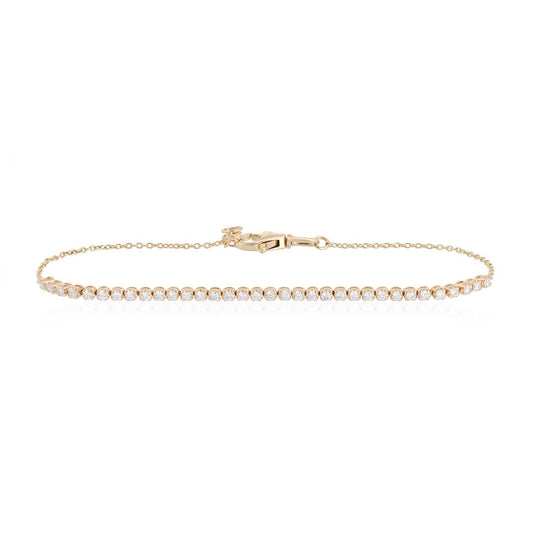 Mondrian | Diamond / Chain Tennis Bracelet