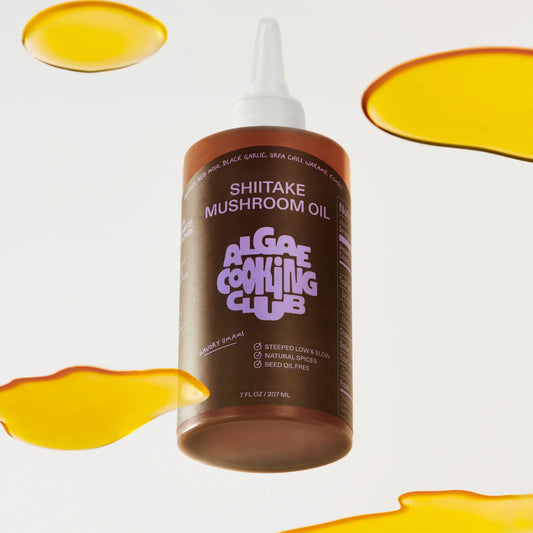Algae Cooking Club | Infused Shiitake Mushroom Oil