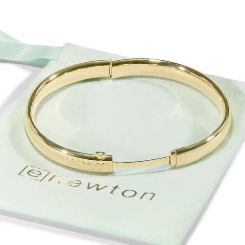 E Newton | Cherish Gold Bangle Bracelet Medium