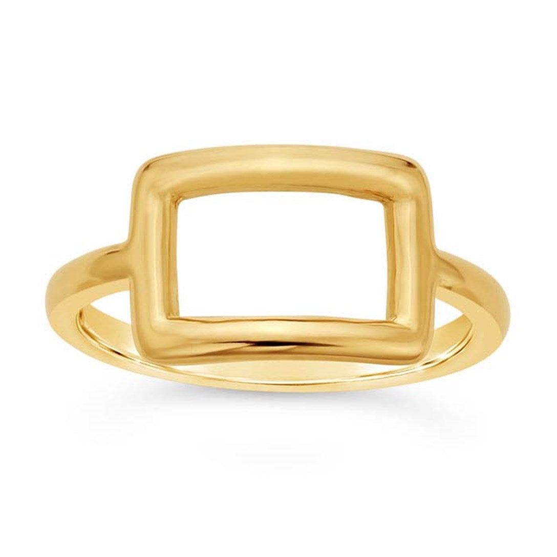 Golden Hour | 14k Rectangle Ring