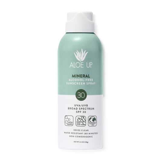 CGT | Aloe Up Mineral SPF 30 Continuous Spray Sunscreen 4.5oz