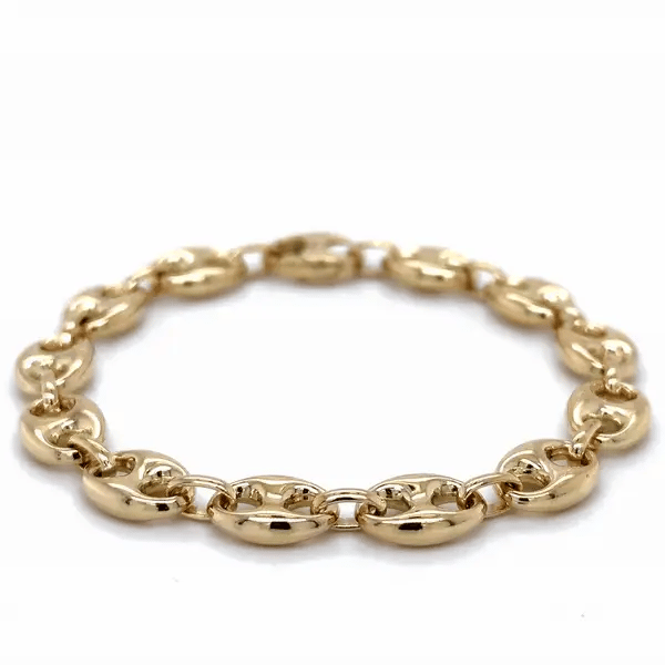 PREORDER: 14k Yellow Gold Mariner Link Bracelet