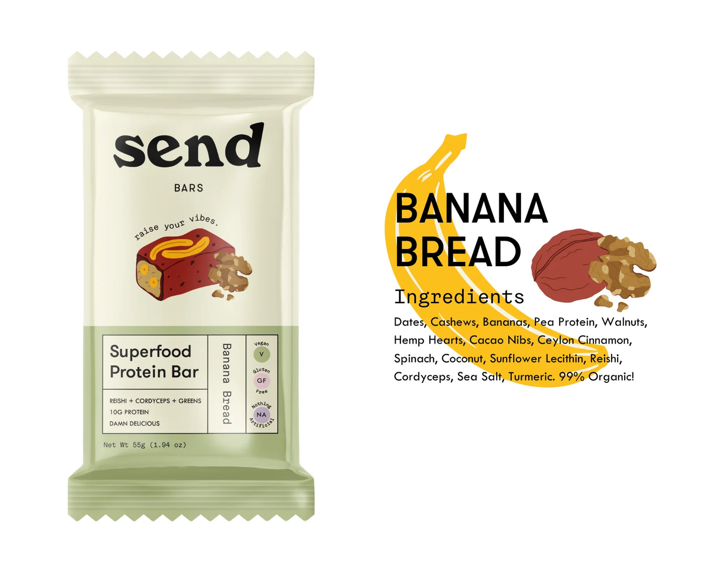 Send Bars | Superfood Protein Bars