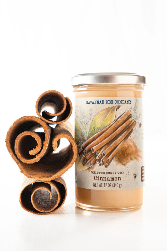 Savannah Bee Company| Whipped honey with Cinnamon