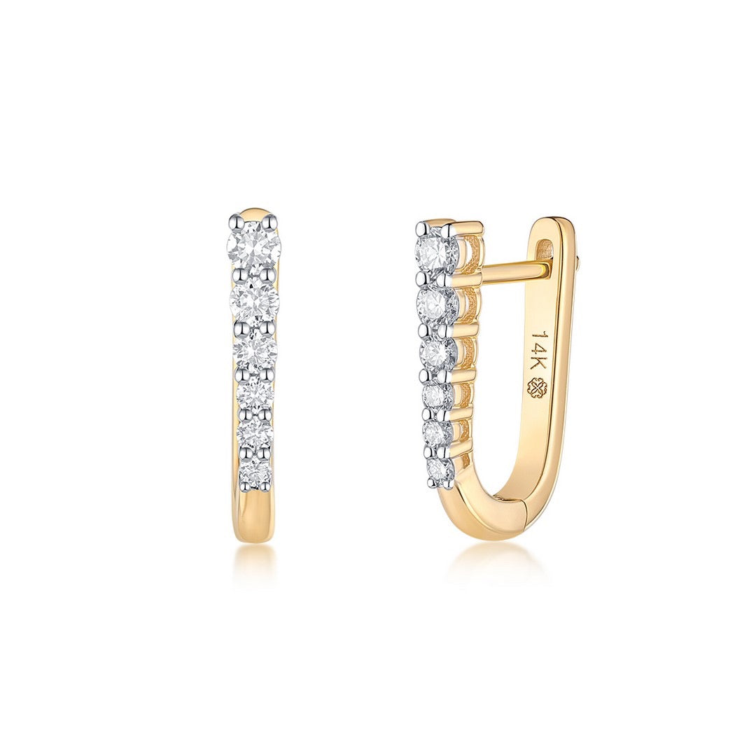 Mondrian | Diamond Hoops