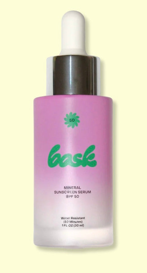 Bask Suncare | Mineral Sunscreen Facial Serum SPF 50