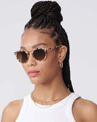 Krewe Sunglasses | Beau 24k Matte Oyster Polarized