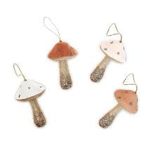 Two's Company | Mushroom Ornament