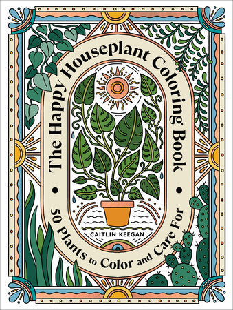 Penguin Random House | Happy Houseplant Coloring Book