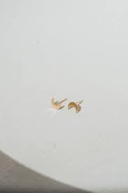 Katherine Stuart | Gold Moon Studs