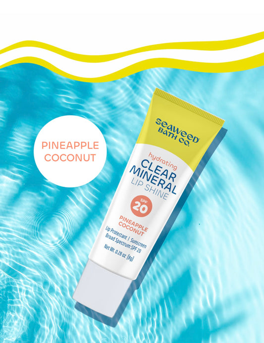 Seaweed Bath Co | SPF 20 Clear Mineral Lip Shine